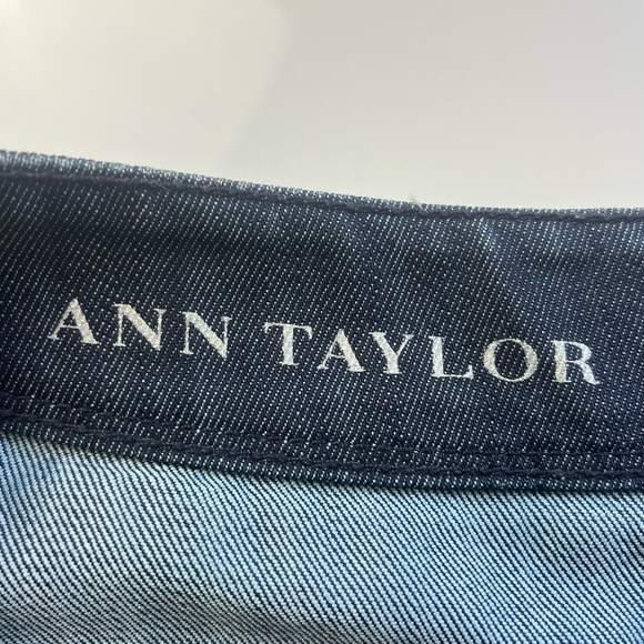 Ann Taylor Pencil Jean Skirt R134-16 - Picture 2 of 6